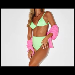PLT Neon Green Bikini